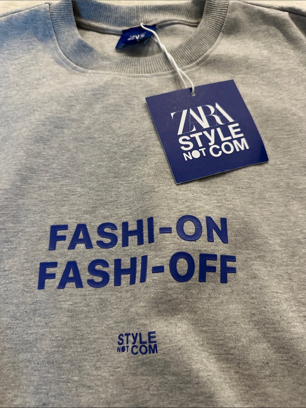 Brand new with tags Zara x Style Not Com capsule collection Sweatshirt